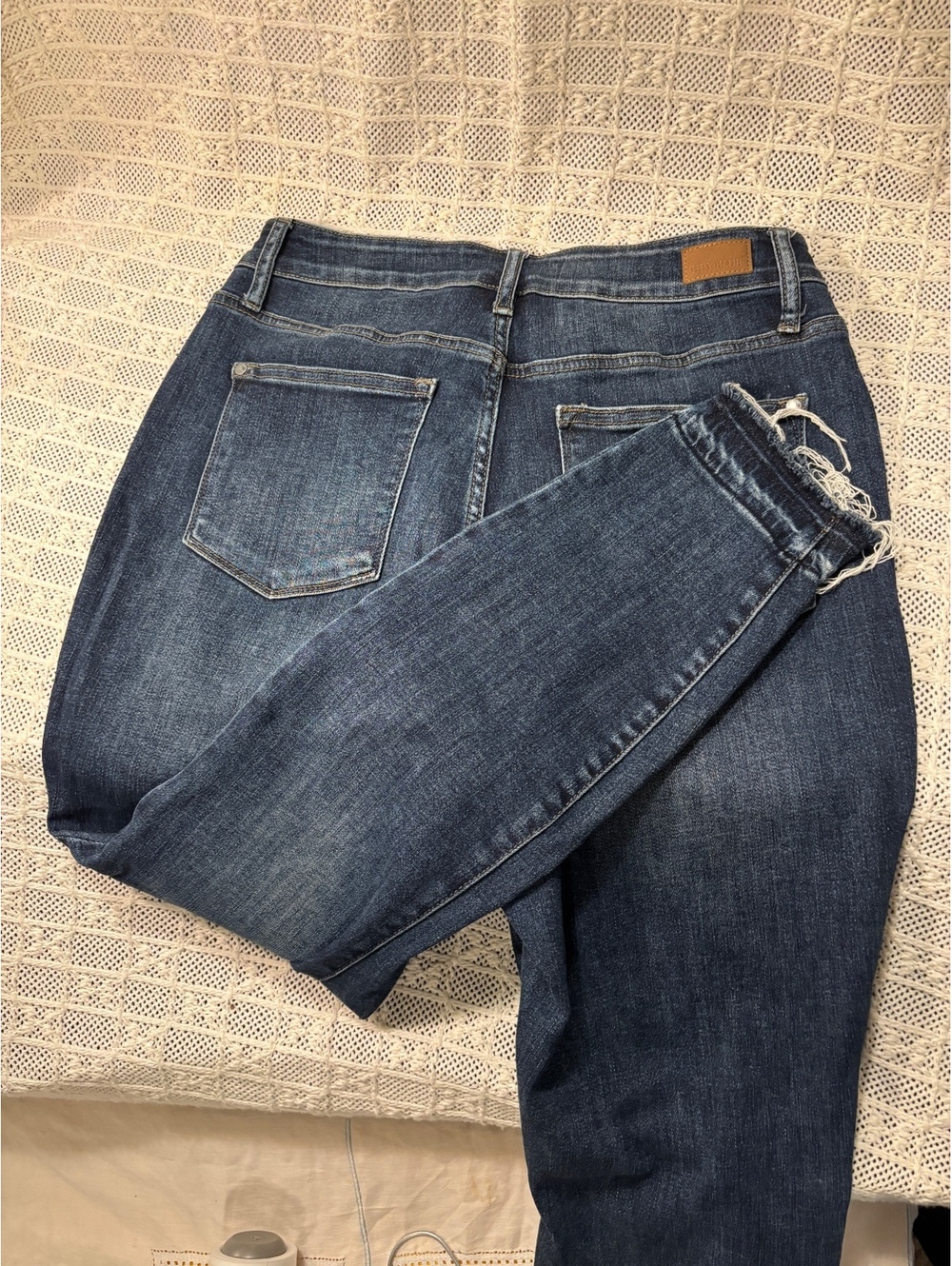 Judy Blue Size 16 distressed skinny jeans